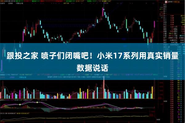 跟投之家 喷子们闭嘴吧！小米17系列用真实销量数据说话
