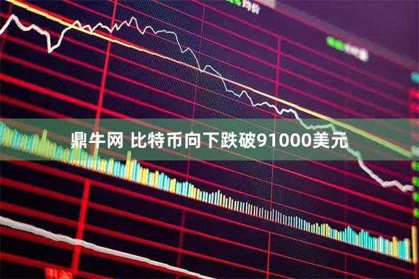 鼎牛网 比特币向下跌破91000美元